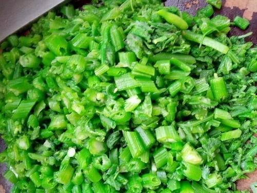 鸡吃瓜叶,绿色生态养殖新篇章